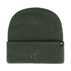 Czapka unisex New York Yankees B-HYMKR17ACE-MSH. Zielone czapki 47 Brand, bez wzorów. Za 96,99 zł.