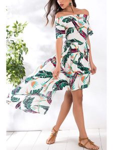 LA Angels Sukienka w kolorze białym rozmiar: XL. Białe sukienki LA Angels, xl, bez wzorów, bez kołnierzyka, bez ramiączek, mini. Za 98,95 zł.