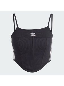 Adidas Top "Originals" w kolorze czarnym rozmiar: 36. Czarne topy ADIDAS, bez wzorów, bez kołnierzyka, bez ramiączek. Za 99,45 zł.