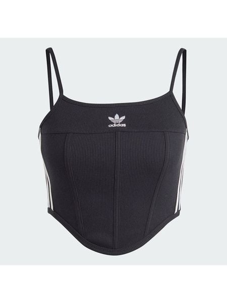 Adidas Top "Originals" w kolorze czarnym rozmiar: 36. Czarne topy ADIDAS, bez wzorów, bez kołnierzyka, bez ramiączek. Za 99,45 zł.