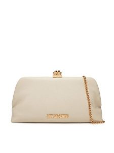 LOVE MOSCHINO Torebka JC4287PP0MKP0110 Écru. Torebki wieczorowe LOVE MOSCHINO, bez wzorów, ze skóry, bez dodatków. Za 579,99 zł.