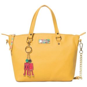Desigual Torebka Damska Bols Colorama Gela Żółta. Torebki klasyczne marki Desigual. Za 249,00 zł.