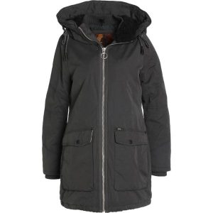 Khujo CLARE Parka charcoal. Płaszcze marki khujo. W wyprzedaży za 629,25 zł.