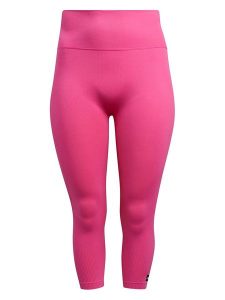 Adidas Legginsy sportowe w kolorze różowym rozmiar: 50/52. Różowe legginsy ADIDAS, bez wzorów, z materiału, outdoorowe. Za 96,60 zł.