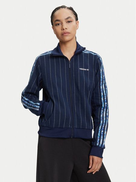 Adidas Bluza Liberty London Tonal Blocked JC5306 Granatowy Regular Fit. Niebieskie bluzy ADIDAS, m, bez wzorów, z bawełny, bez kaptura. Za 279,99 zł.