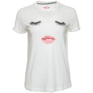 Mustang T-Shirt Damski Fancy, Xs, Biały. T-shirty marki Mustang. Za 128,00 zł.