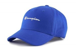 Czapka z daszkiem Champion Baseball. Niebieskie czapki Champion, bez wzorów, z bawełny, klasyczne. Za 59,00 zł.