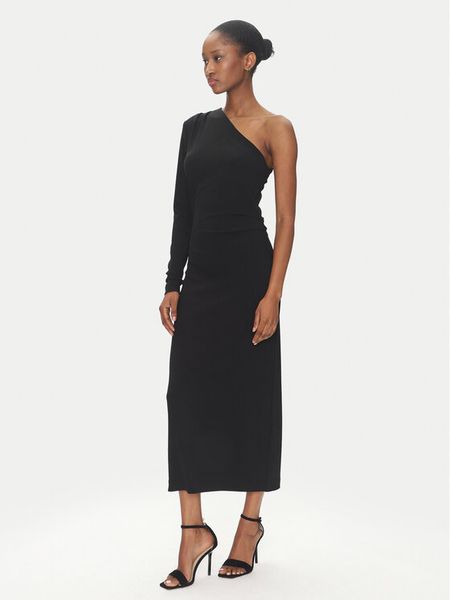 DAY BIRGER ÉT MIKKELSEN Sukienka koktajlowa Valley DAY65243590 Czarny Slim Fit. Czarne kombinezony DAY Birger et Mikkelsen, l, bez wzorów, z syntetyku, wizytowe, bez kołnierzyka, bez ramiączek. Za 469,99 zł.