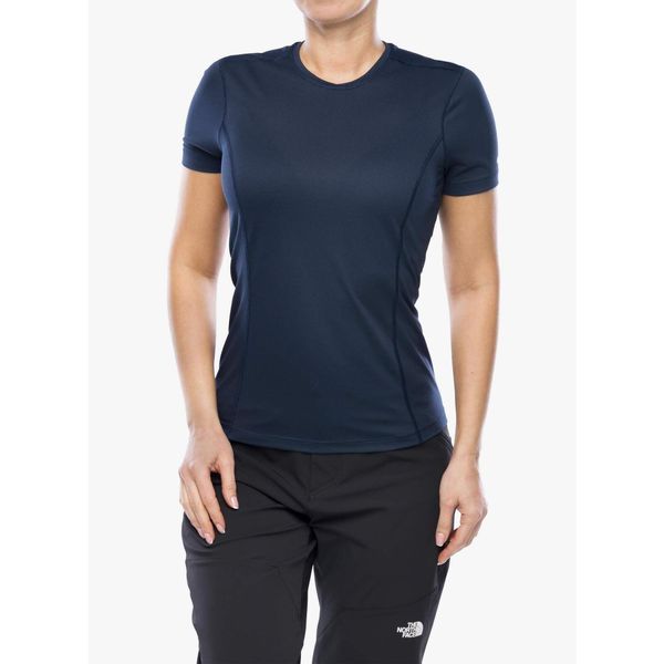 Koszulka termoaktywna damska Montane Dart Lite T-Shirt. Fioletowe koszulki sportowe Montane, bez wzorów, bez ramiączek. Za 146,99 zł.