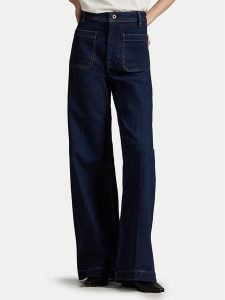 Polo Ralph Lauren Jeansy 211977962001 Granatowy Bootcut Fit. Niebieskie jeansy Polo Ralph Lauren, bez wzorów, z bawełny. Za 649,99 zł.