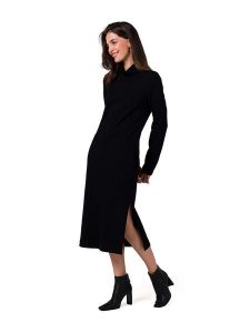 Be Wear Sukienka w kolorze czarnym rozmiar: XL. Czarne sukienki Be Wear, na co dzień, xl, bez wzorów, bez kołnierzyka, bez ramiączek, maxi, proste. Za 180,06 zł.