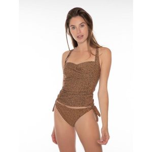 Dół od bikini damski Mm Mia Protest. Brązowe bikini Protest, bez wzorów. W wyprzedaży za 123,00 zł.