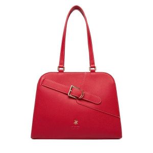 Torebka Beverly Hills Polo Club. Czerwone kuferki Beverly Hills Polo Club, bez wzorów, bez dodatków. Za 219,99 zł.