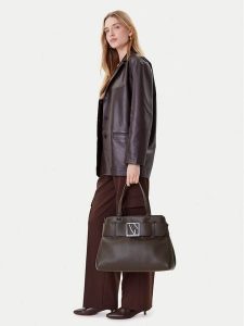 Armani Exchange Torebka XW000284 AF11902 U6304 Brązowy. Brązowe torebki klasyczne Armani Exchange, bez wzorów, ze skóry, bez dodatków. Za 649,99 zł.