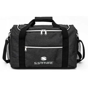 Torba sportowa Sapphire ST-130. Czarne torby podróżne i sportowe SAPPHIRE, bez wzorów. W wyprzedaży za 49,00 zł.