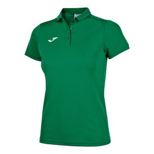 Koszulka polo do tenisa damska Joma Hobby. Zielone bluzki JOMA, s, bez wzorów, sportowe, bez kołnierzyka, bez ramiączek. W wyprzedaży za 116,85 zł.