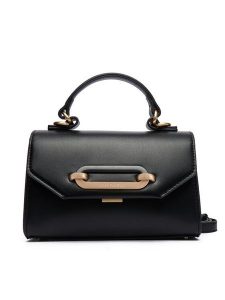 Valentino Torebka Why Re VBS9E128 Czarny. Czarne torebki klasyczne Valentino, bez wzorów, ze skóry, bez dodatków. Za 449,99 zł.