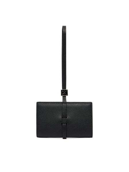Calvin Klein Portfel Emblem Hw Pebble Wallet On Strap LV04F1130G Czarny. Czarne portfele Calvin Klein, bez wzorów, ze skóry. Za 289,99 zł.