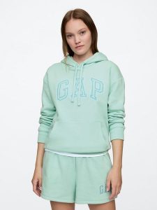 GAP Bluza w kolorze jasnozielonym rozmiar: L. Zielone bluzy GAP, l, bez wzorów, z kapturem. Za 144,92 zł.