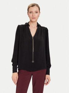 Rinascimento Bluzka CFC0125721003 Czarny Regular Fit. Czarne bluzki Rinascimento, xl, bez wzorów, z syntetyku, bez kołnierzyka, bez ramiączek. Za 379,99 zł.
