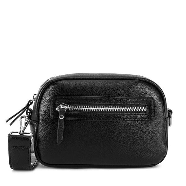 Torebka DeeZee. Czarne listonoszki DeeZee, bez wzorów, bez dodatków. Za 96,99 zł.