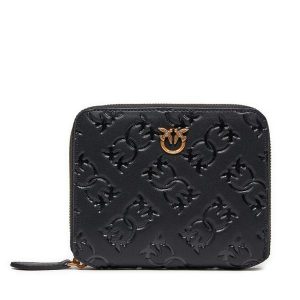 Portfel PINKO. Czarne portfele Pinko, bez wzorów. Za 469,99 zł.