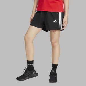 Spodenki fitness damskie ADIDAS. Szorty ADIDAS, bez wzorów, z bawełny, sportowe. Za 129,99 zł.
