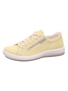 Legero Skórzane sneakersy "Tanaro 5.0" w kolorze żółtym rozmiar: 42,5. Żółte trampki Legero, bez wzorów, bez zapięcia. Za 219,60 zł.