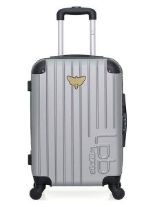 Les P´tites Bombes Walizka w kolorze srebrnym - 35 x 55 x 21 cm rozmiar: onesize. Szare walizki bez wzorów, z materiału. Za 152,99 zł.