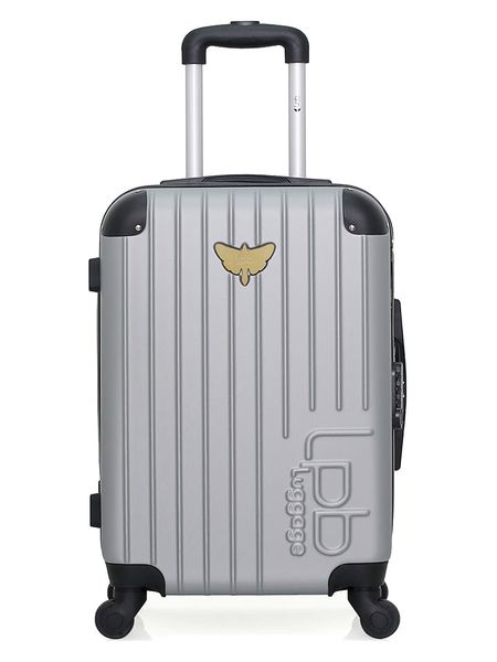 Les P´tites Bombes Walizka w kolorze srebrnym - 35 x 55 x 21 cm rozmiar: onesize. Szare walizki bez wzorów, z materiału. Za 152,99 zł.