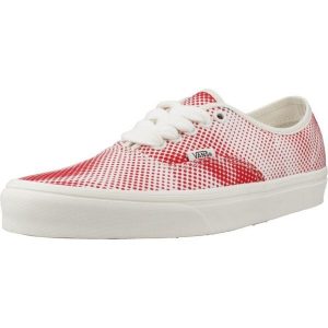 Buty VANS AUTHENTIC Czerwony. Czerwone trampki Vans, bez wzorów, z tkaniny, bez zapięcia. Za 246,99 zł.