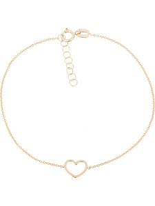 L instant d Or Złota bransoletka "Coeur joli" z elementem ozdobnym rozmiar: onesize. Żółte bransoletki L instant d Or, złote. Za 342,60 zł.