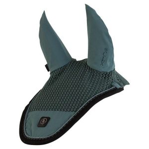 Czapka dla konia BR Equitation CLX. Niebieskie czapki BR, bez wzorów, z bawełny, eleganckie. Za 149,00 zł.