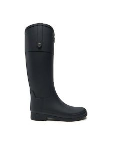Hunter Kalosze HFRW0007251 Granatowy. Niebieskie kalosze Hunter, bez wzorów, z tworzywa sztucznego. Za 439,99 zł.