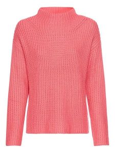 Camel Active Sweter w kolorze różowym rozmiar: S. Różowe swetry oversize Camel Active, s, bez wzorów, z wełny, bez ramiączek. Za 228,38 zł.