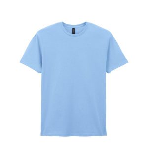 Bawełniana Koszulka Unisex Dla Dorosłych W Miękkim Stylu. Brązowe bluzki GILDAN, xl, bez wzorów, z bawełny, sportowe, bez kołnierzyka, bez ramiączek. Za 57,99 zł.