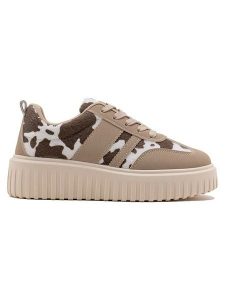 C'M Sneakersy w kolorze jasnobrązowo-białym rozmiar: 41. Białe trampki C'M, bez wzorów, bez zapięcia. Za 136,45 zł.