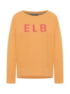 ELBSAND Bluza "Aruna" w kolorze pomarańczowym rozmiar: S. Pomarańczowe bluzy ELBSAND, s, bez wzorów, bez kaptura. Za 162,49 zł.