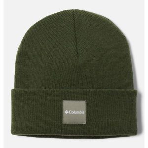 Czapka zimowa Columbia City Trek Heavyweight Beanie - stone green. Zielone czapki Columbia, bez wzorów, sportowe. Za 70,99 zł.