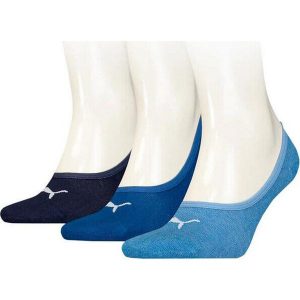 Skarpety sportowe unisex Puma Footie 3P 906930. Niebieskie skarpetki Under Armour, bez wzorów. Za 16,99 zł.