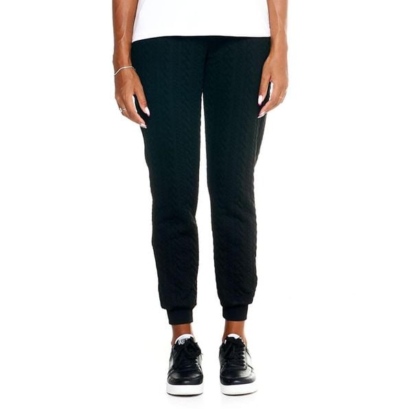 Spodnie dresowe z sznurek regulacyjny na co dzień. Czarne spodnie dresowe LEONE 1947 APPAREL, bez wzorów, z dresówki. W wyprzedaży za 151,56 zł.