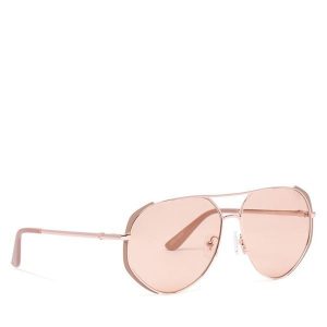Okulary przeciwsłoneczne Guess. Brązowe okulary przeciwsłoneczne Guess. Za 589,99 zł.