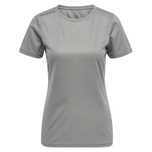 Koszulka damska Newline core functional. Brązowe bluzki Newline, l, bez wzorów, sportowe, bez kołnierzyka, bez ramiączek. Za 84,05 zł.