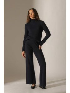 Perfect Cashmere Kaszmirowy golf "Willow" w kolorze granatowym rozmiar: XL. Niebieskie golfy Perfect Cashmere, bez wzorów, z kaszmiru. Za 478,99 zł.