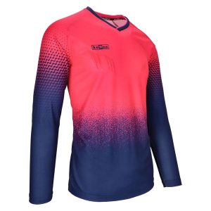 Bluza bramkarska Keeza Cage. Czerwone bluzy KEEZA, s, bez wzorów, bez kaptura. Za 87,00 zł.