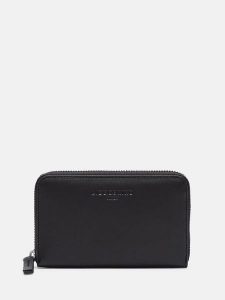 Liebeskind Berlin Skórzany portfel w kolorze czarnym - 15 x 9 x 2 cm rozmiar: onesize. Czarne portfele Liebeskind Berlin, bez wzorów, z materiału. Za 289,88 zł.
