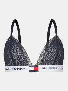 Tommy Hilfiger Biustonosz braletka UW0UW05610 Granatowy. Niebieskie biustonosze TOMMY HILFIGER, bez wzorów, z syntetyku. Za 109,99 zł.