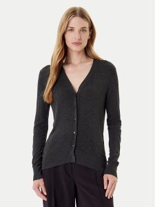 Calvin Klein Kardigan LV044C346G Szary Regular Fit. Szare kardigany Calvin Klein, z wiskozy. Za 369,99 zł.