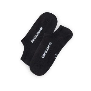 Skarpetki sportowe damskie Gym Glamour 2-pak. Czarne skarpetki GYM GLAMOUR, bez wzorów. Za 30,99 zł.