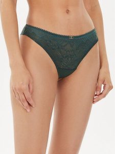 Chantelle Figi brazylijskie Origins C13XG0 Zielony. Zielone figi Chantelle, bez wzorów, z syntetyku. Za 159,99 zł.